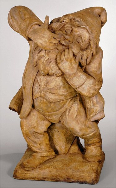 Gnome Of Nasty Statue Garden Sculpture